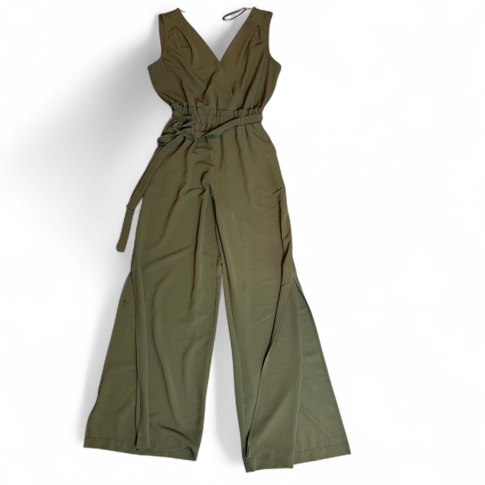 Jumpsuit Olive Green Size Small